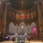 Inaugurate le nuove luci del presbiterio